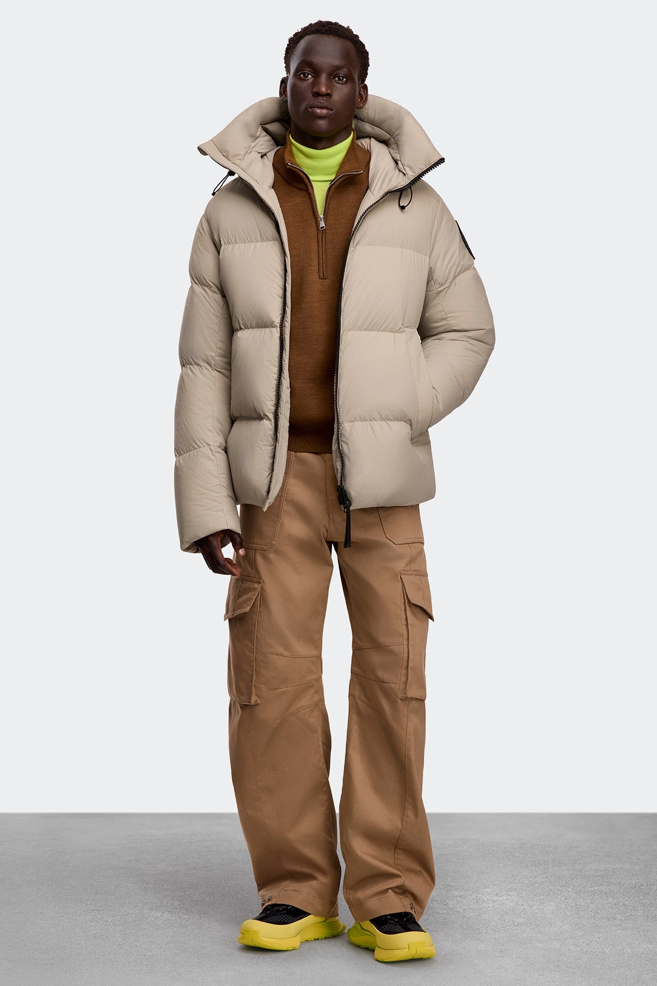 Crofton Puffer EnduraLuxe Black Label Advanced Wickability System Hooded Comfort Fit