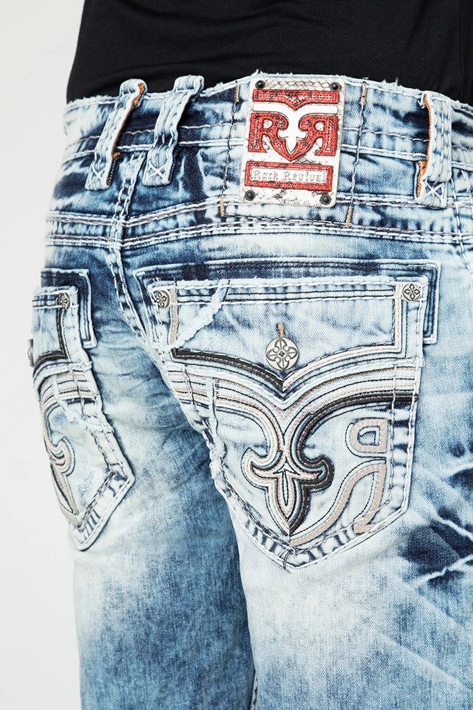 cheering section Tad Denim Shorts