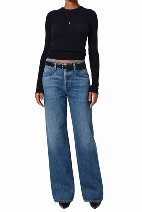 Minimalist Pocket Design Slim Smooth Annina in Sunland 30"