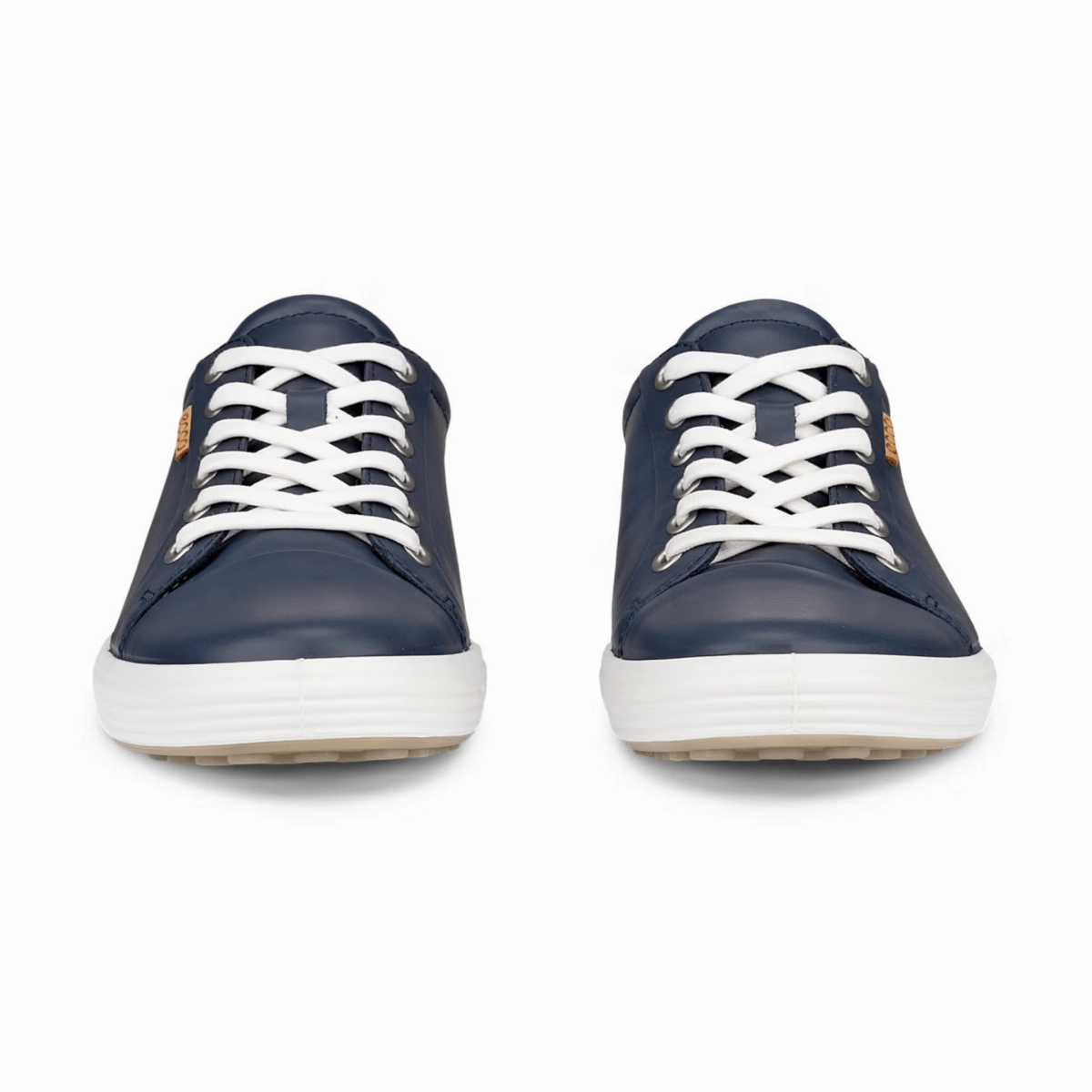 Kinetic Stability Ecco Women's Soft 7 Sneaker Marine Leather