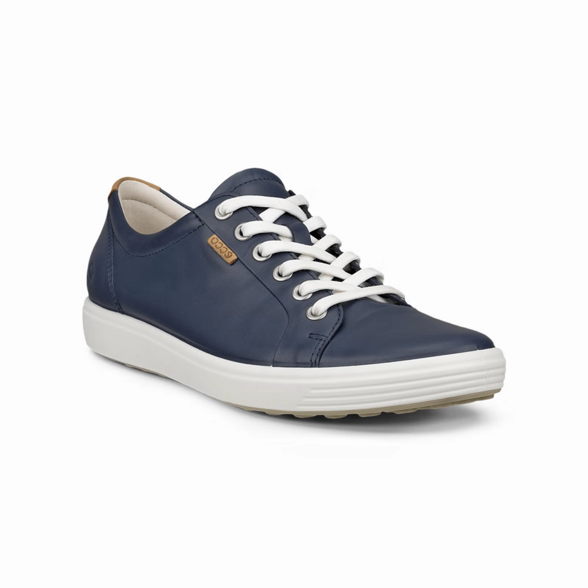 Hybrid Use Ecco Women's Soft 7 Sneaker Marine Leather