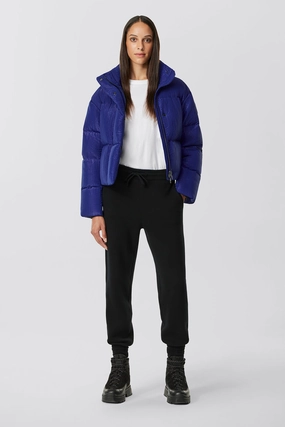 Mid Length TearResistant Reinforcements Cypress Cropped Puffer City Lights