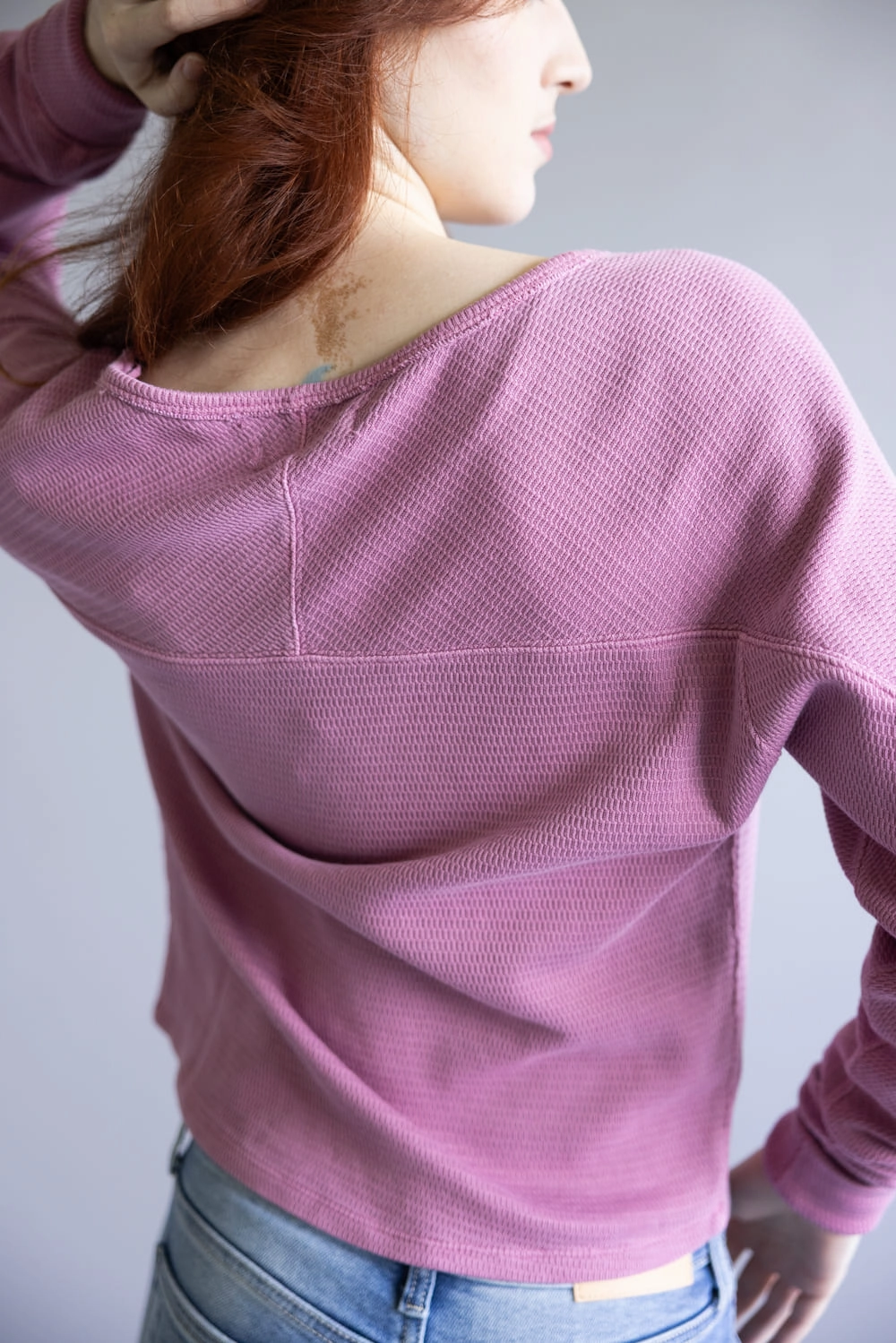 Free People We The Free Jess Tee for Women in Orchid Combo | OB2291593-5500-ORCHIDCOMBO Effortless Comfort Sleek Performance Wear