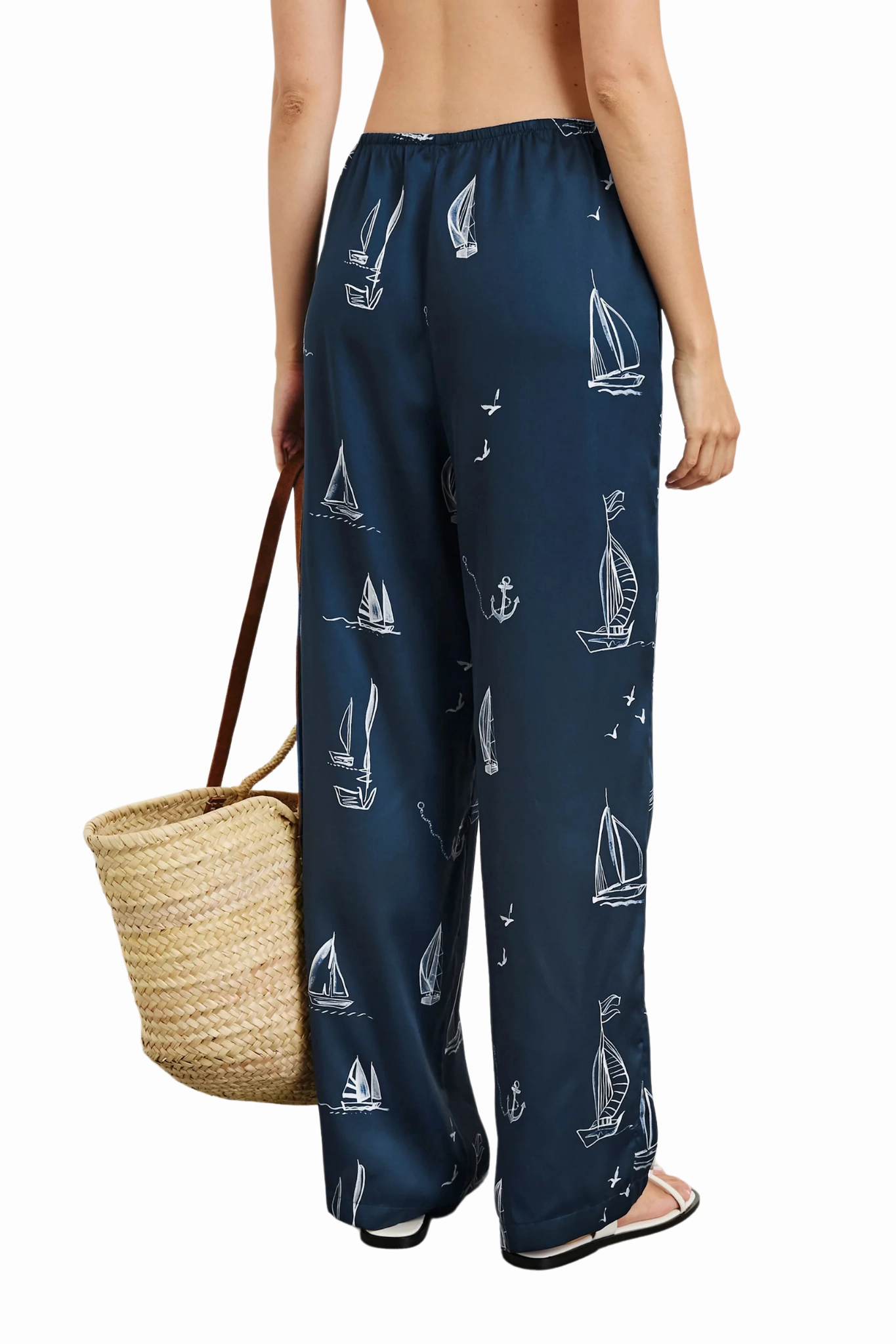 Comfy Fit Damani Pant in Sailboats