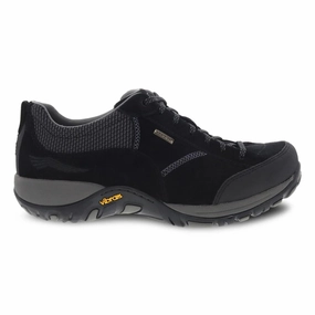 HeelStabilizer Dansko Women's Paisley Black Suede Waterproof