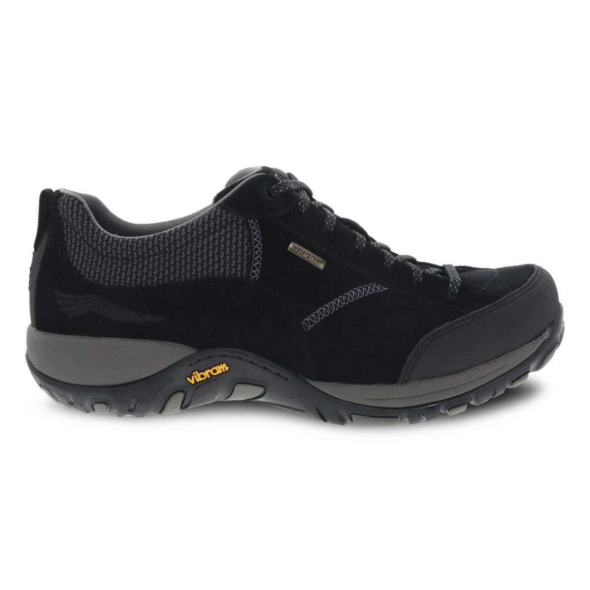 HeelStabilizer Dansko Women's Paisley Black Suede Waterproof