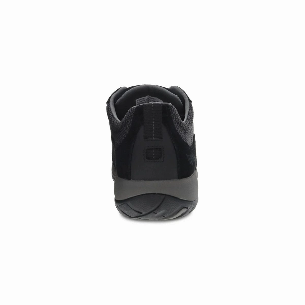 Streamlined materials Weekend Plans Dansko Women's Paisley Black Suede Waterproof