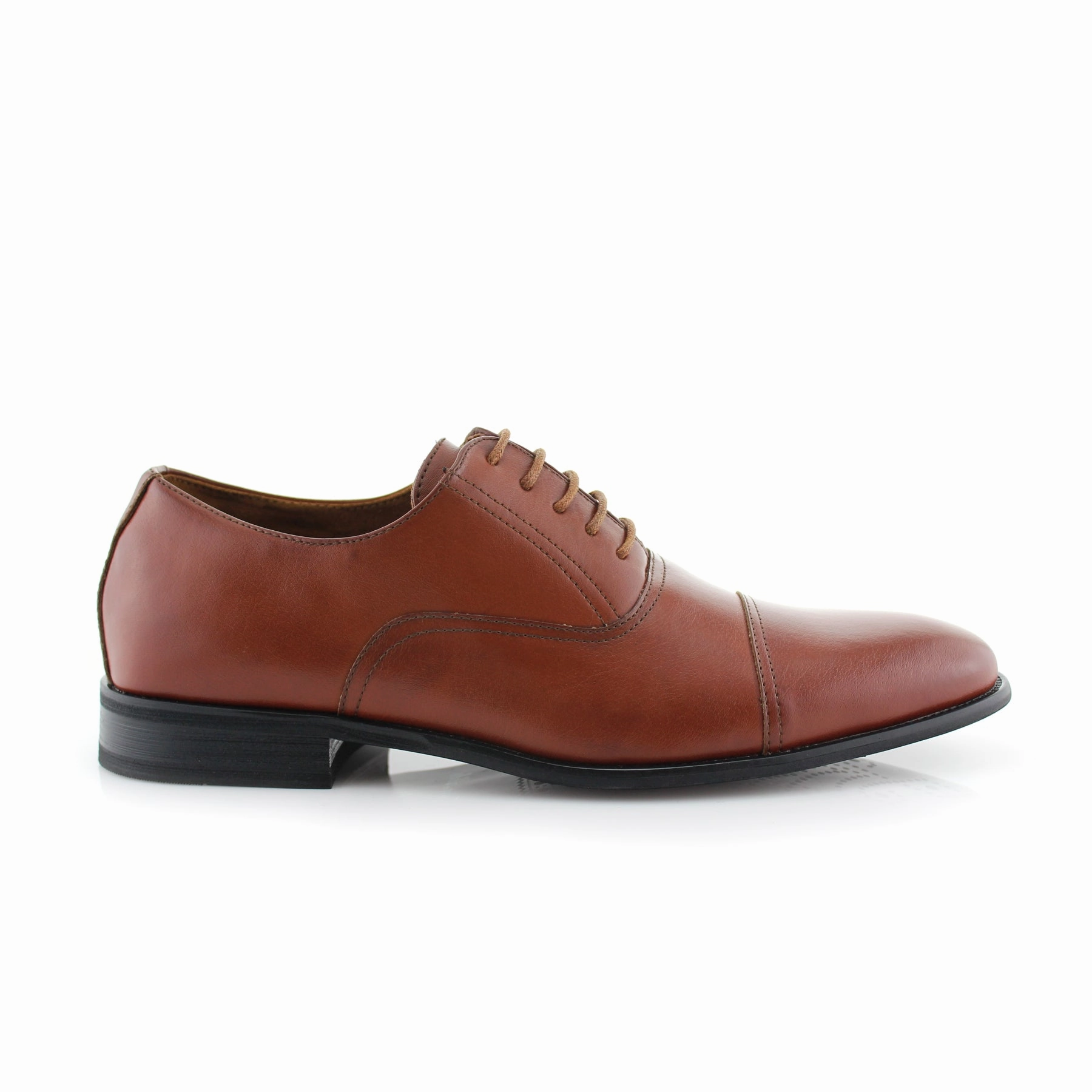 Stable Fit Career Oriented Leather Lace-ups for Work CHARLES