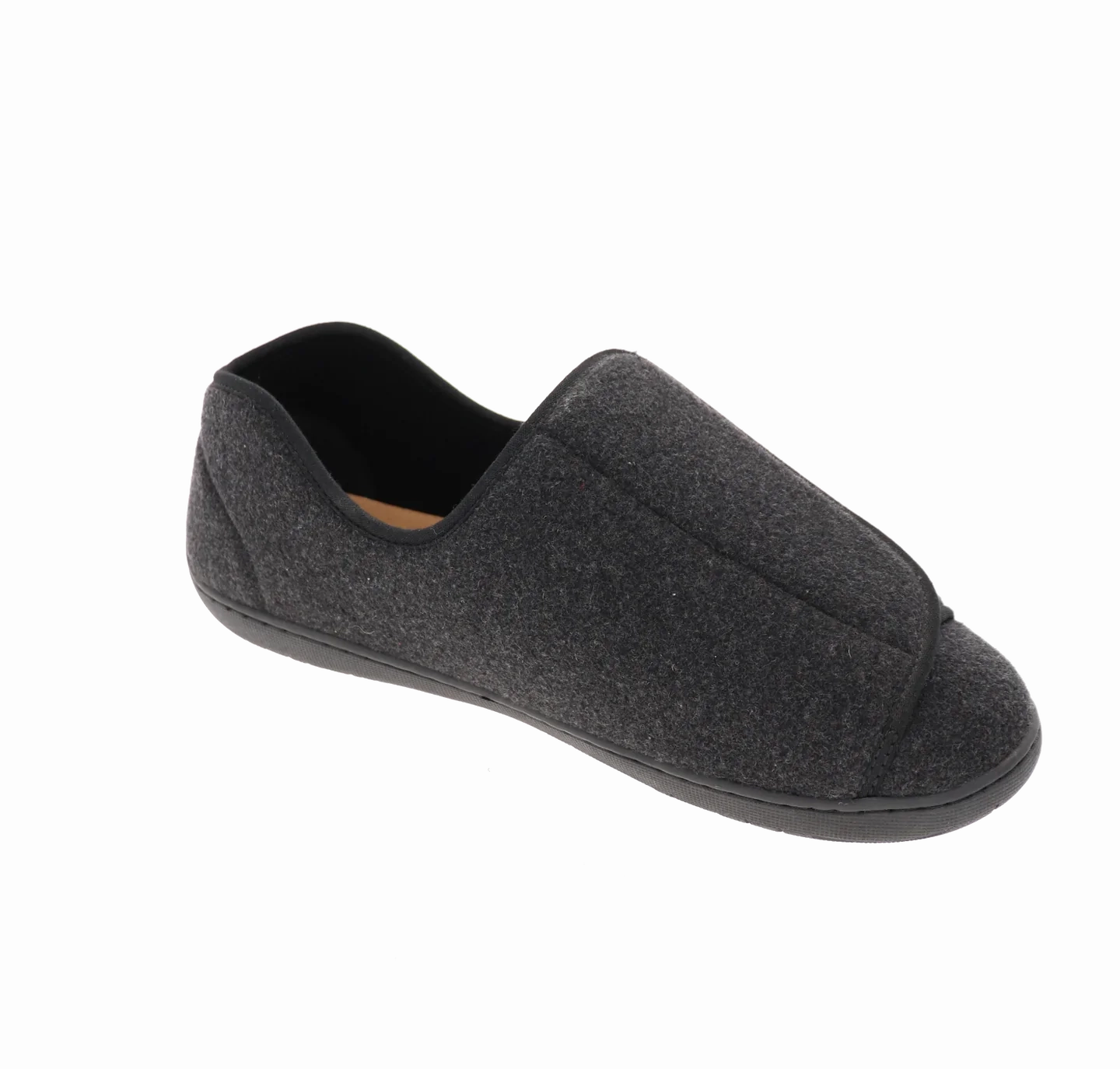 Doctor 2 Black Wool Slipper Urban Moodwear