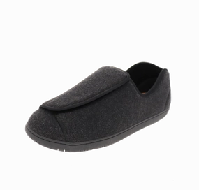 Doctor 2 Black Wool Slipper comfort features