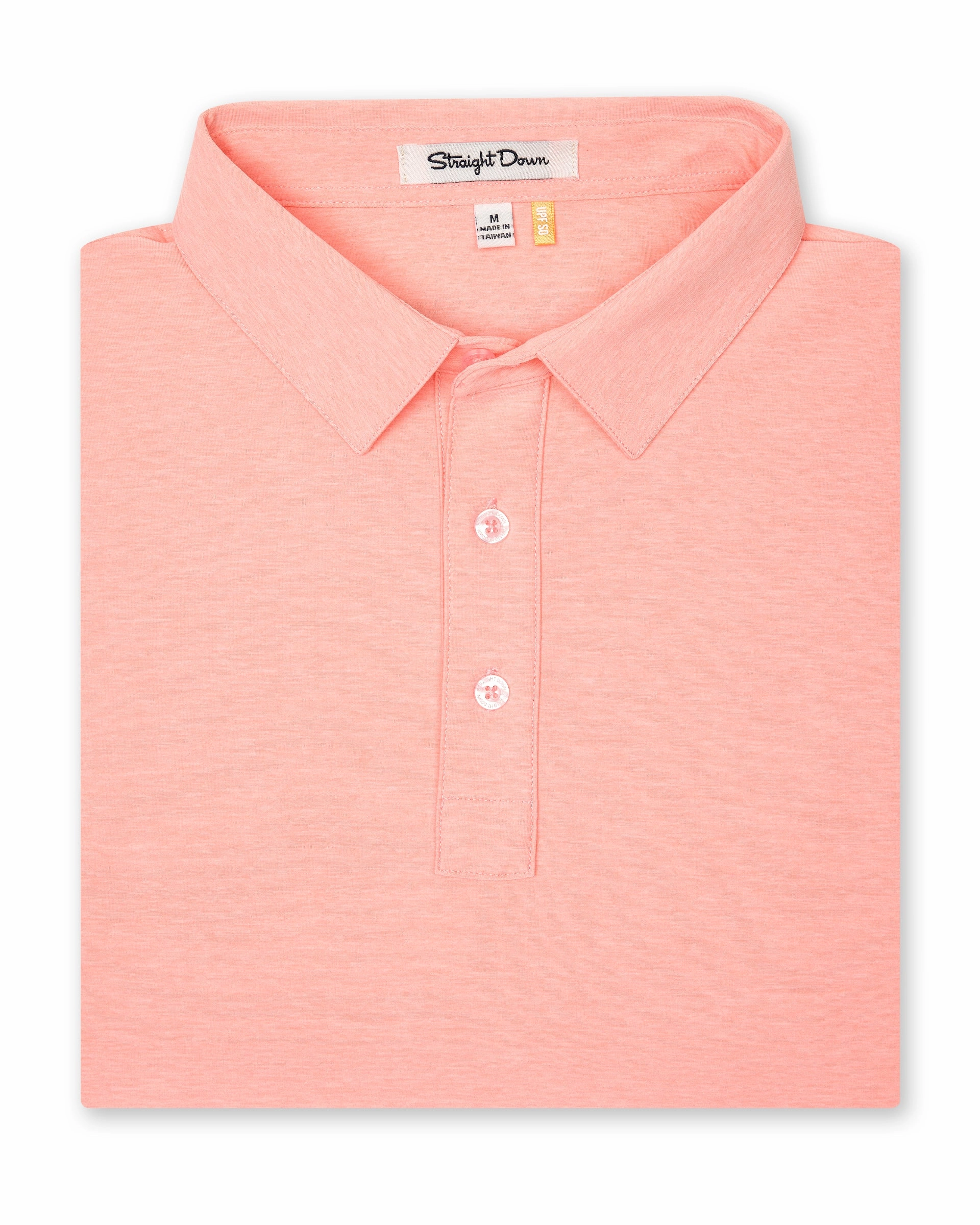 All-Day Wear Relaxed Style Dodge Polo - Peach