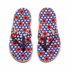 Dots Women Majorca Flip Flops On Foot Stylish Flip-flops for Travel