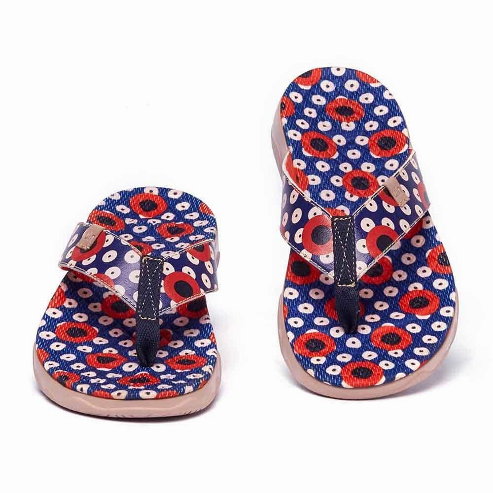 Dots Women Majorca Flip Flops Fresh Touch Comfort Wear