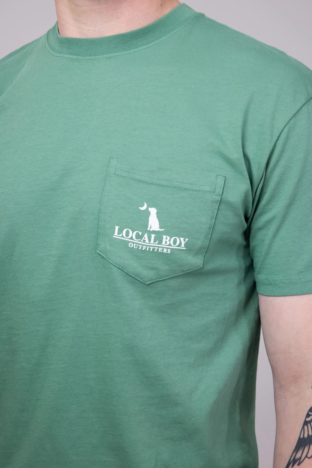 Local Boy Fairway T-Shirt for Men in Light Green | L1000576-LTGREEN Easy to Style Daily Style