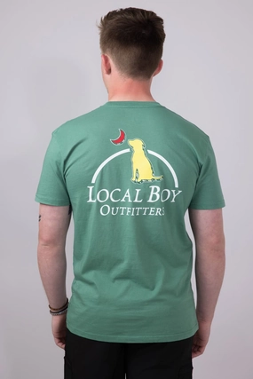 All-Day Comfort Wear Local Boy Fairway T-Shirt for Men in Light Green | L1000576-LTGREEN