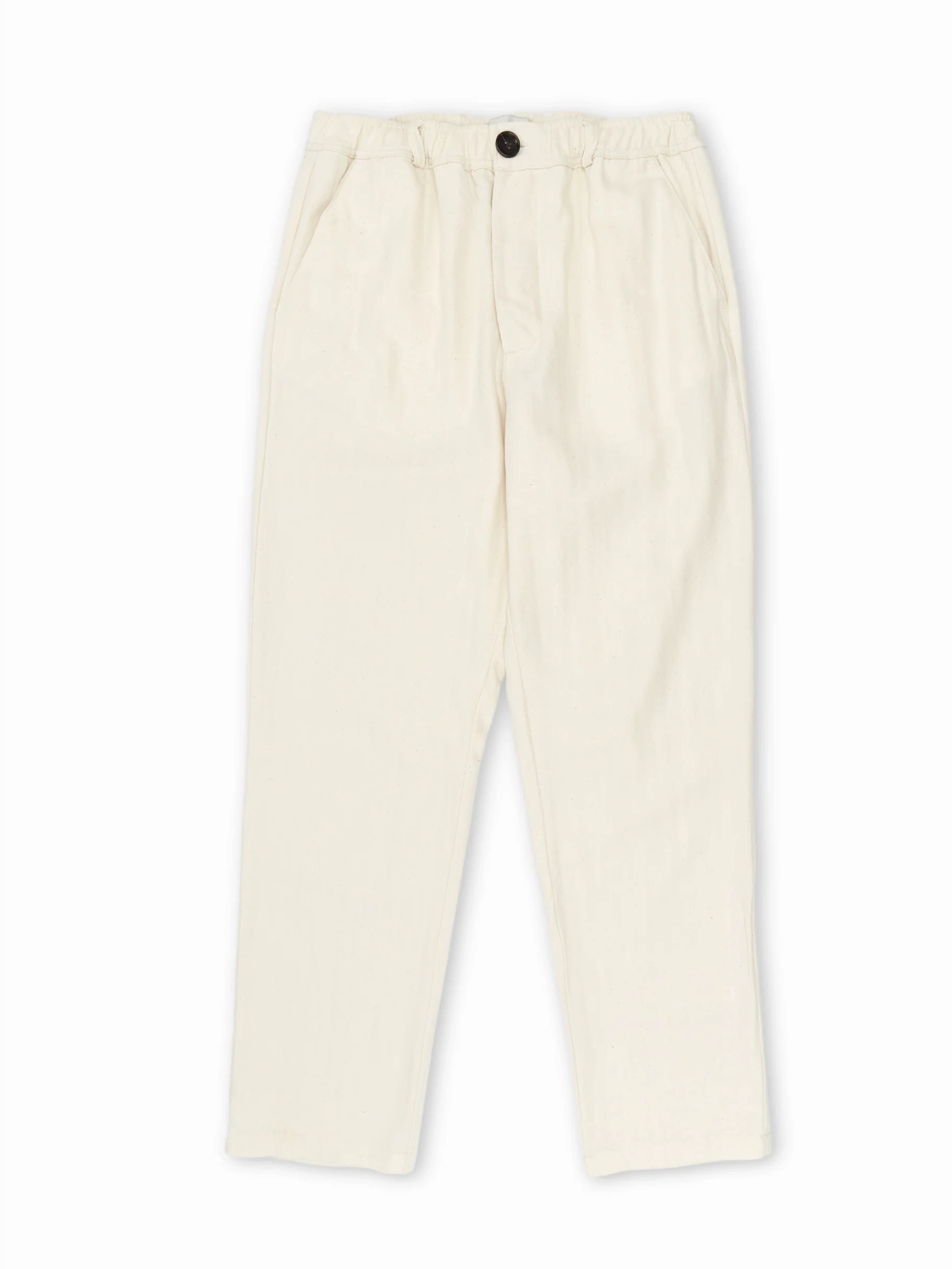 Drawstring Trousers Cairnes Ecru Trendy Design Versatile Look