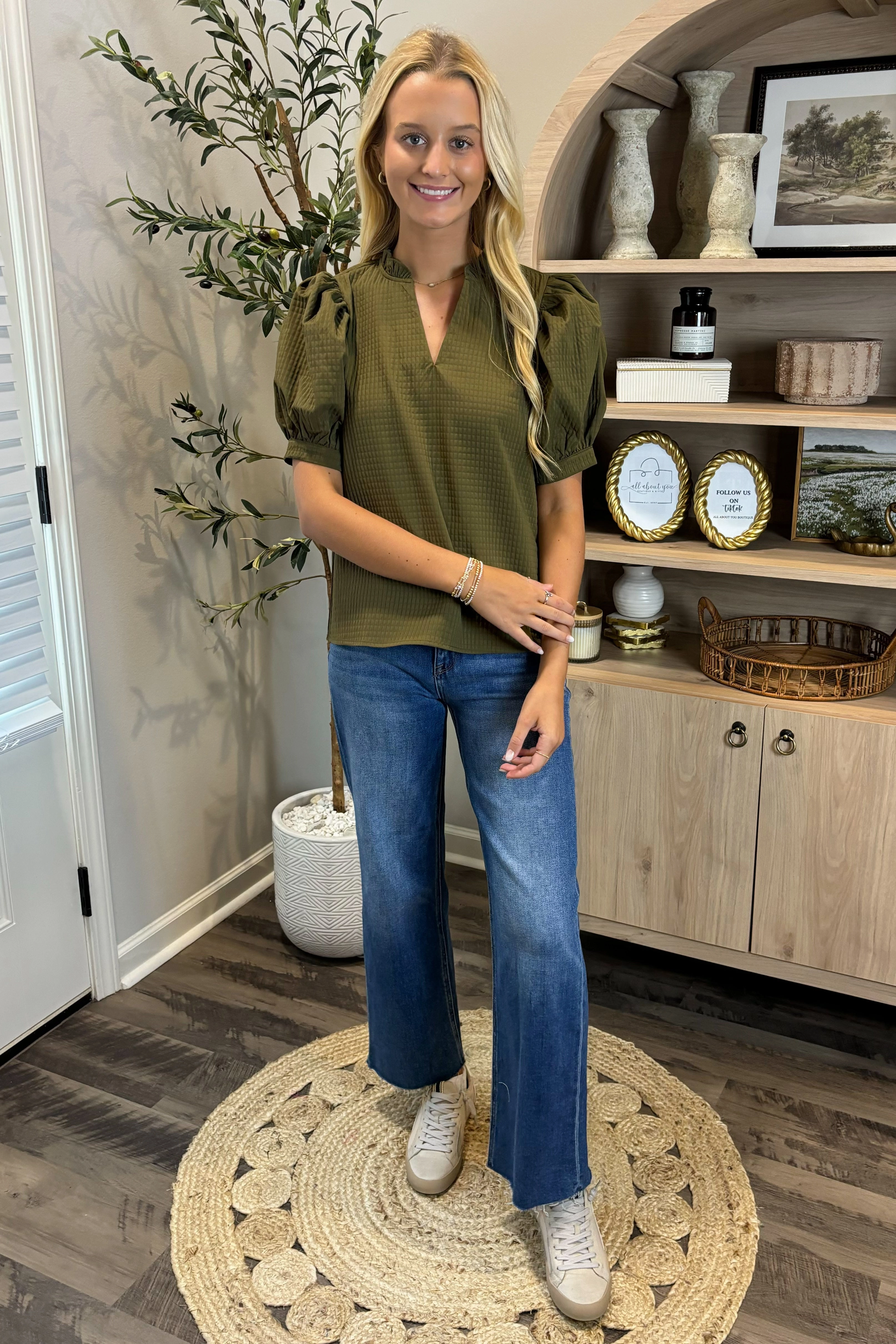 Dreamy Days Puff Sleeve Top *More Colors* Smooth Interior Lining