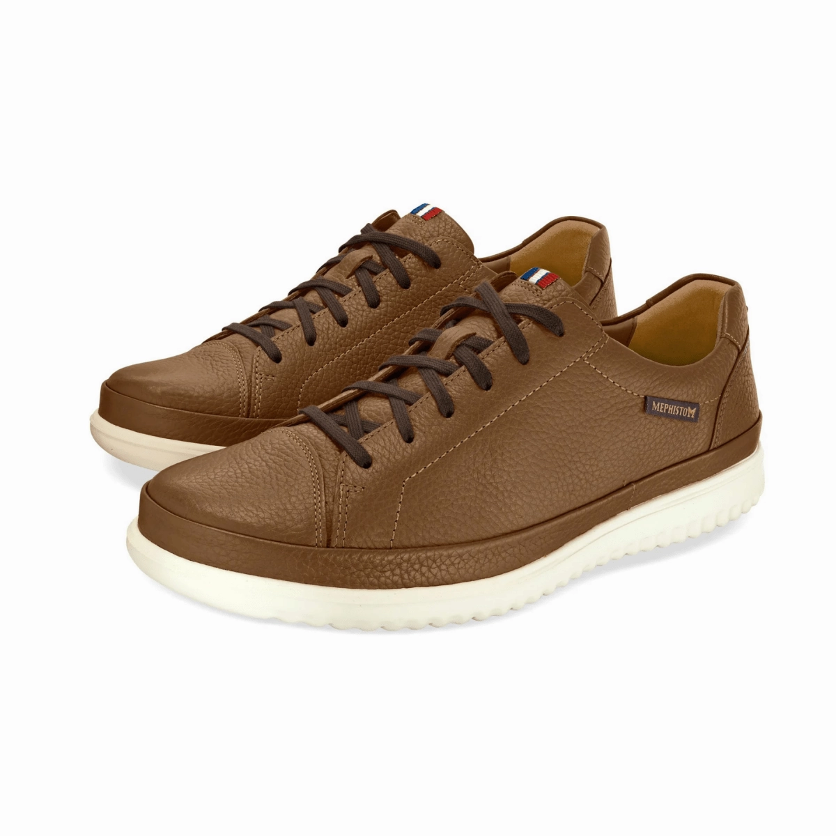 Mephisto Men's Thomas Hazelnut Leather Lightweight Material Outdoor Walks