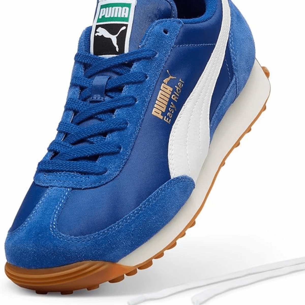Smooth Step Puma Men's Easy Rider Vintage Clyde Royal/PUMA White