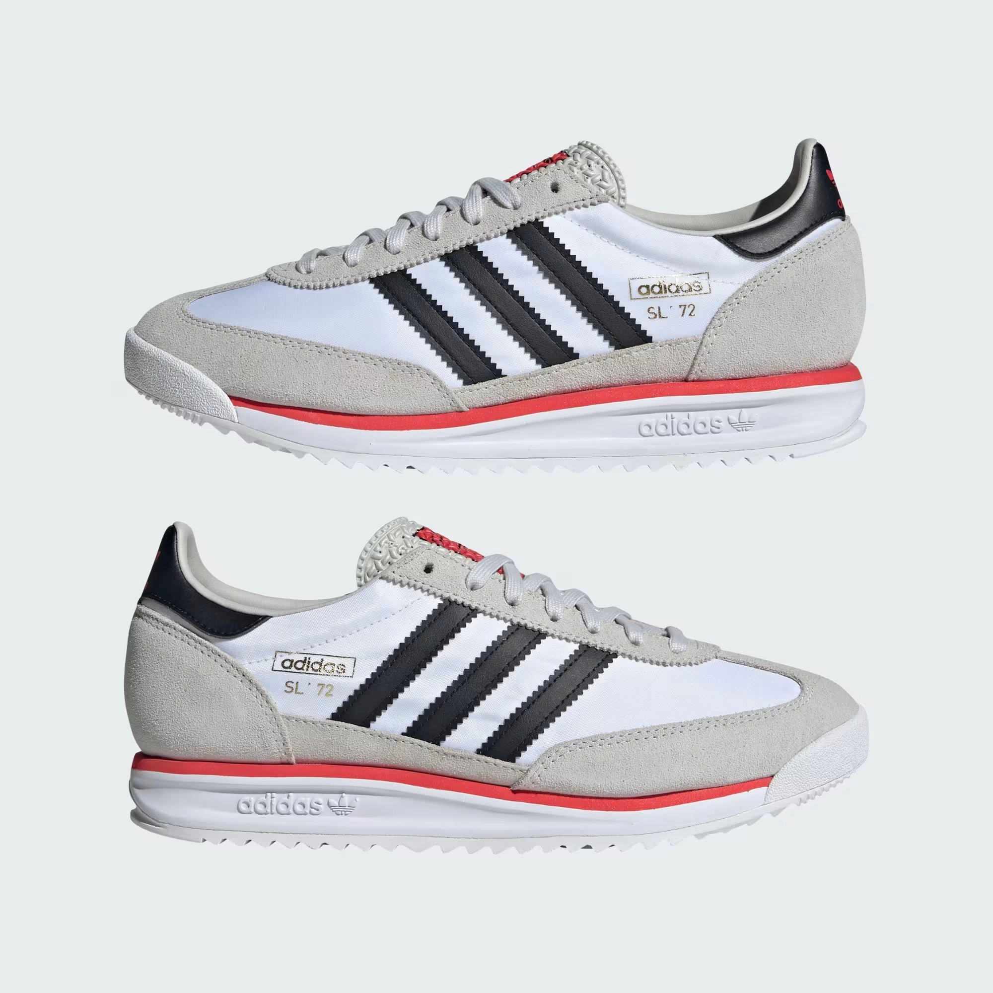 SL 72 RS Shoes (Cloud White   Core Black   Grey One) Fit Easy Balance Sole