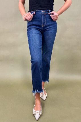 Relaxed Wearable The Madeline Dark High-Rise Jean