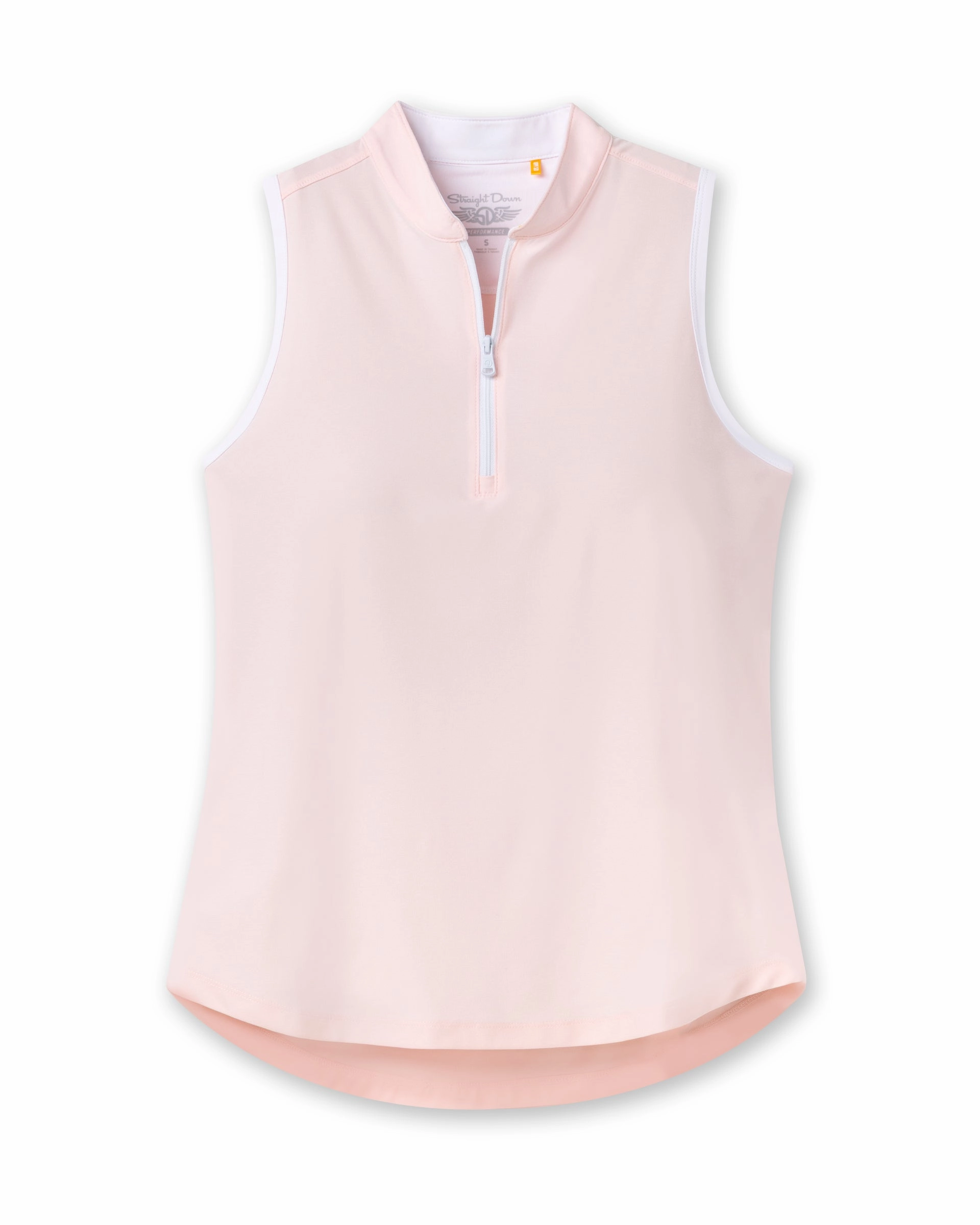 Regal Sleeveless Polo - Soft Pink Layering Piece