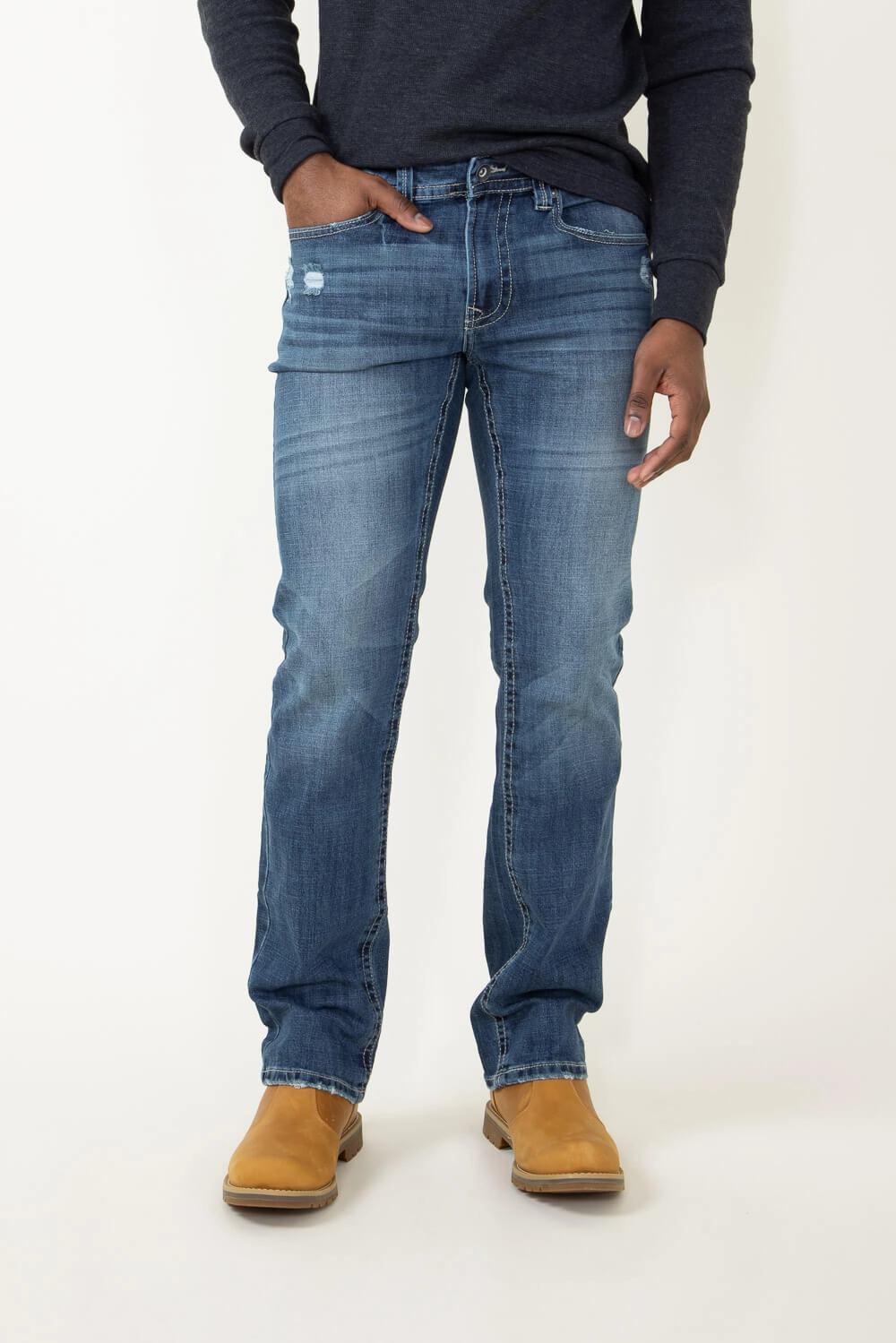 Unisex Outfit Axel Jeans Davis Classic Straight Jeans for Men | AXMB0041-TUNXIS