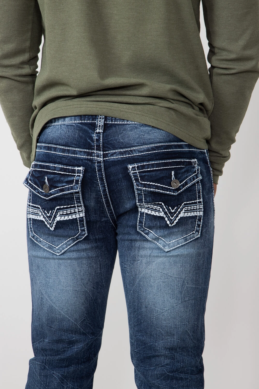 City Ready All Fit Use True Luck Blake Bootcut Stretch Jeans for Men | TL16350002