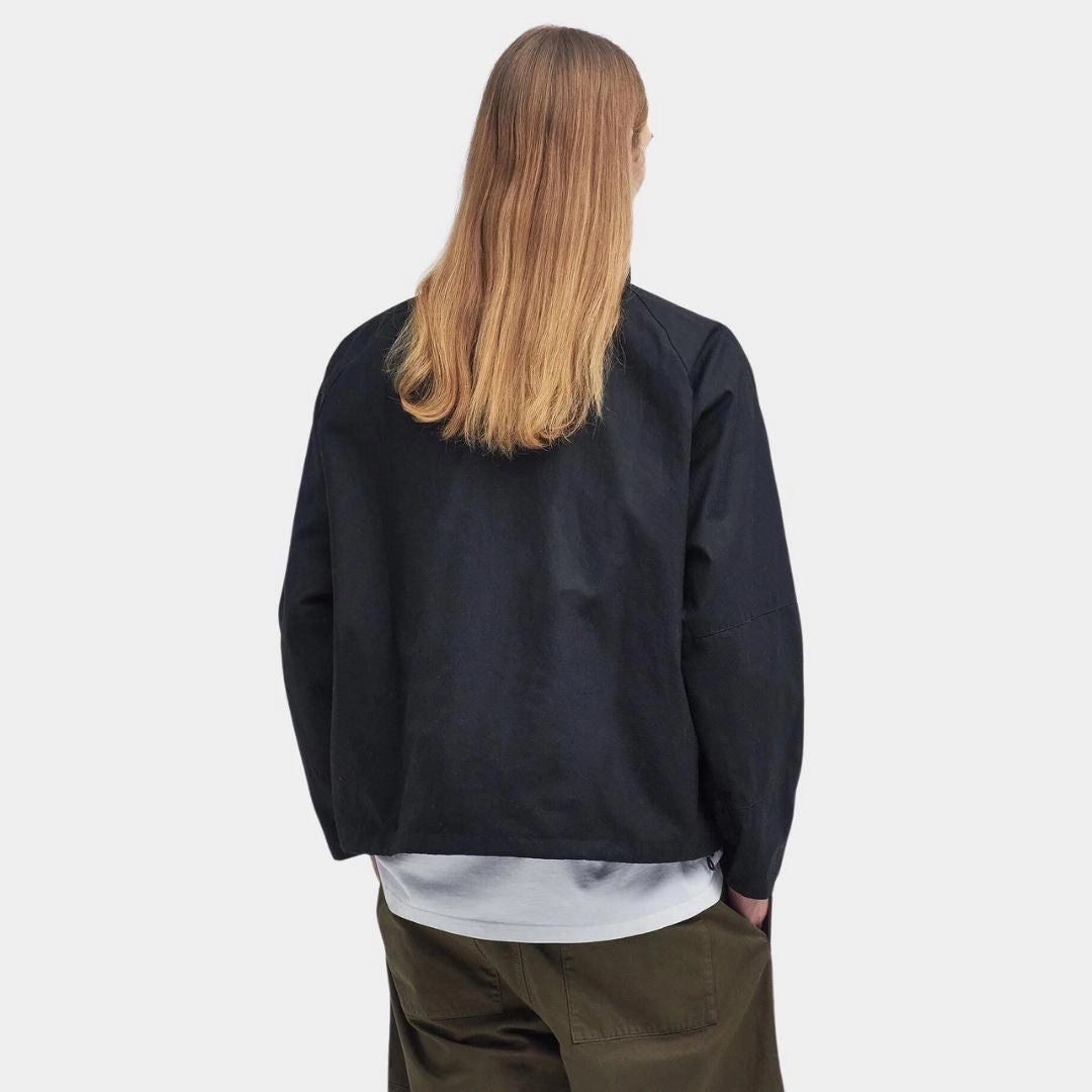 Versatile Styling Modified Dryfly Waxed Jacket (Classic Black)