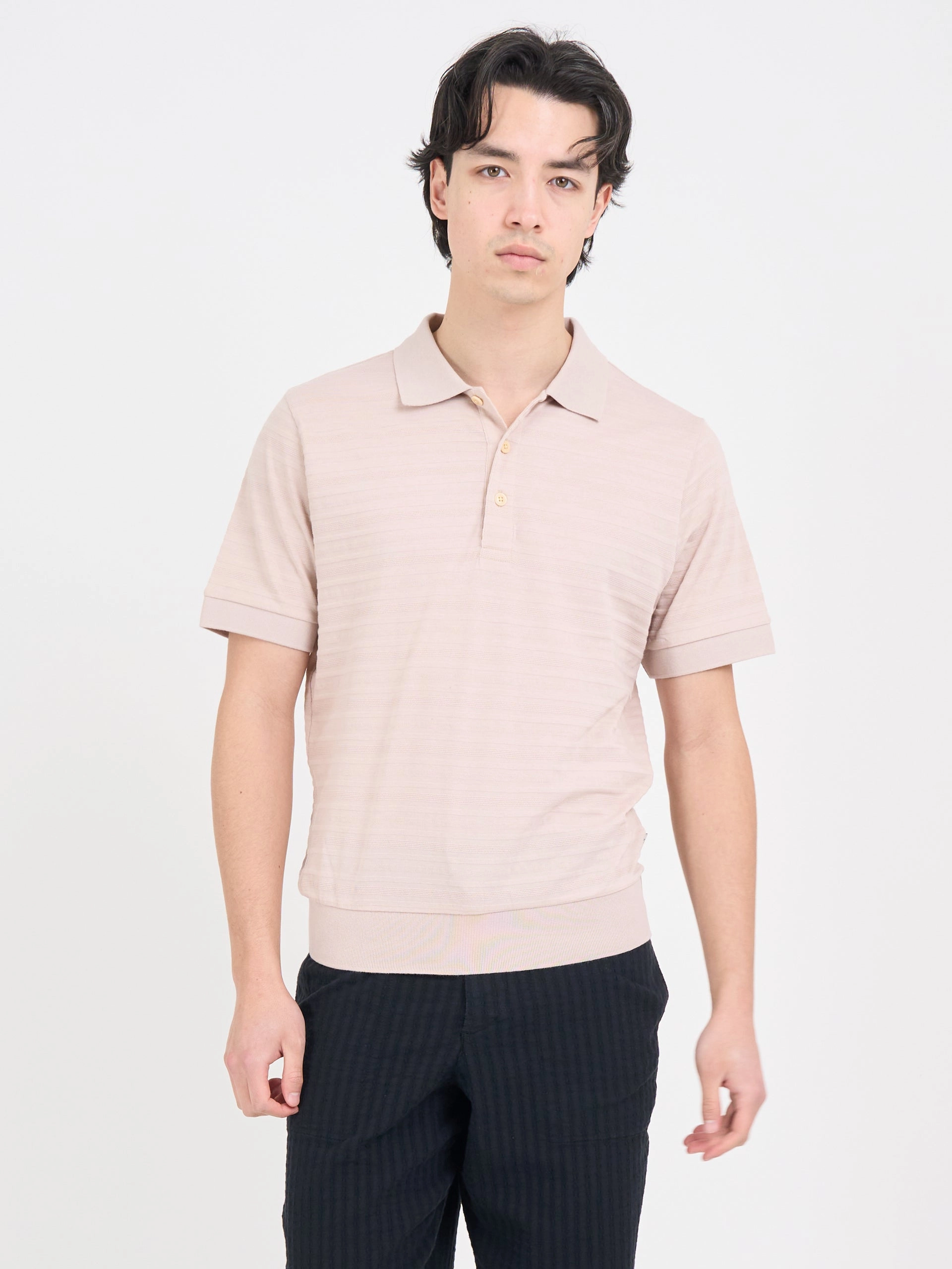 Eco Friendly Dye Glendale Polo Shirt Dornie Pink