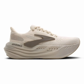 Brooks Women's Glycerin Max Almond Peach/London Fog/White Walking Focus