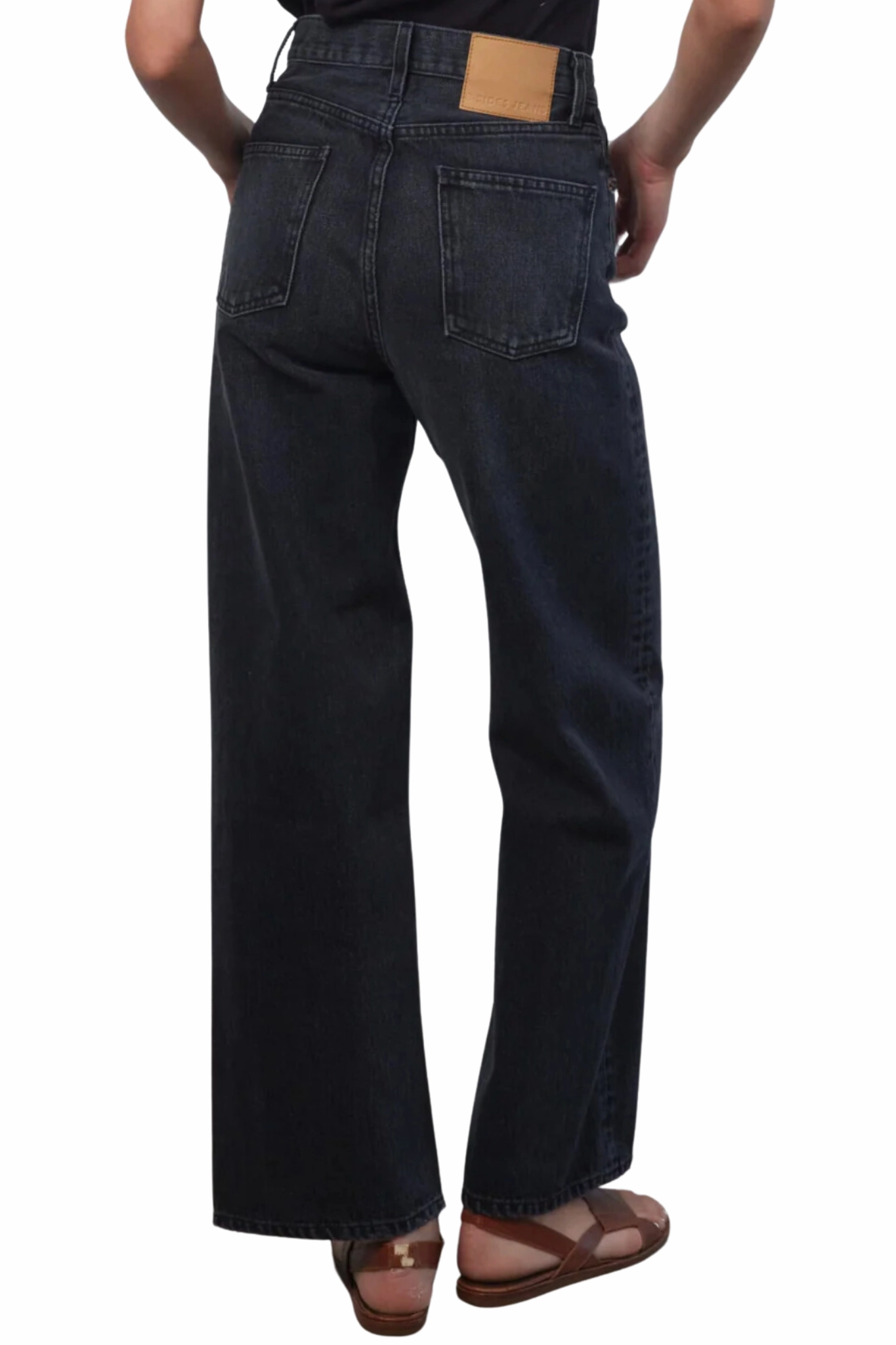 Formal Fashion Lover Relaxed Mood Elissa High Wide in Stil Black