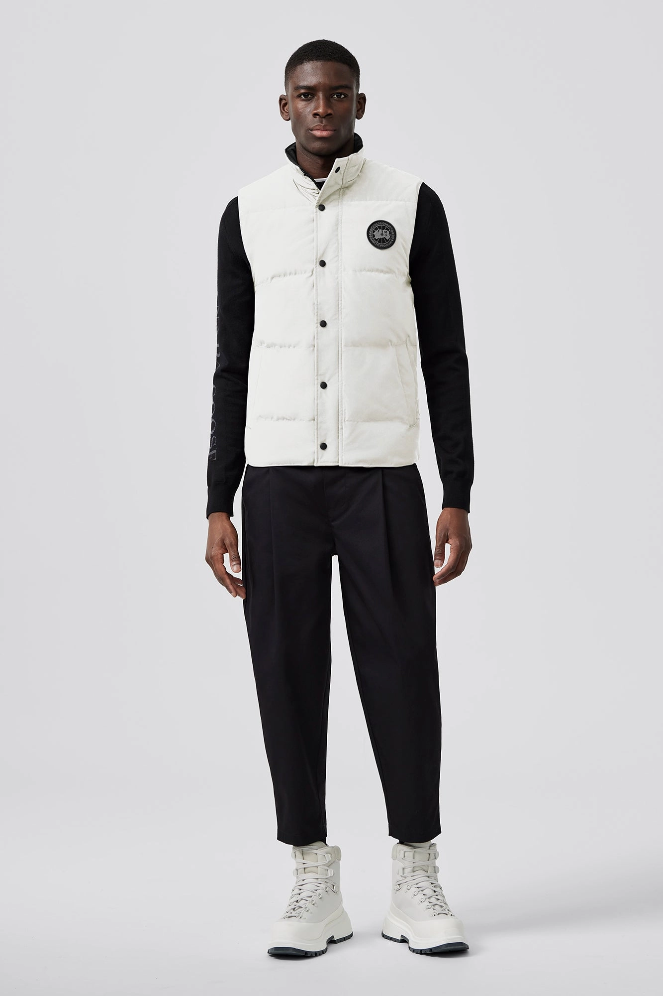 Garson Vest Black Label HighCollarDesign