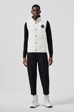 Garson Vest Black Label High Collar Options Chill Weather