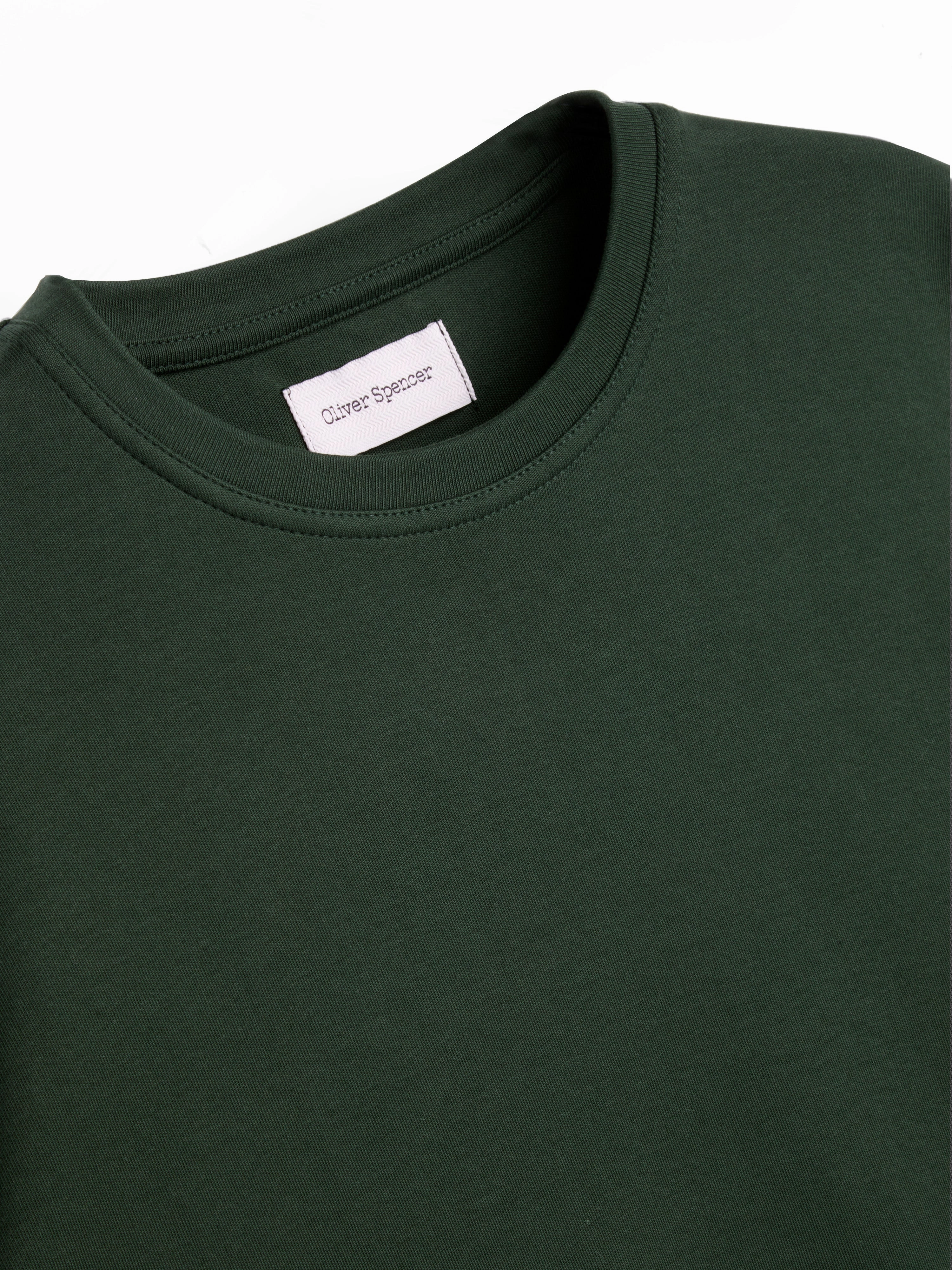 Heavy T-Shirt Tavistock Dark Green LightweightBlend Light Flex Fit