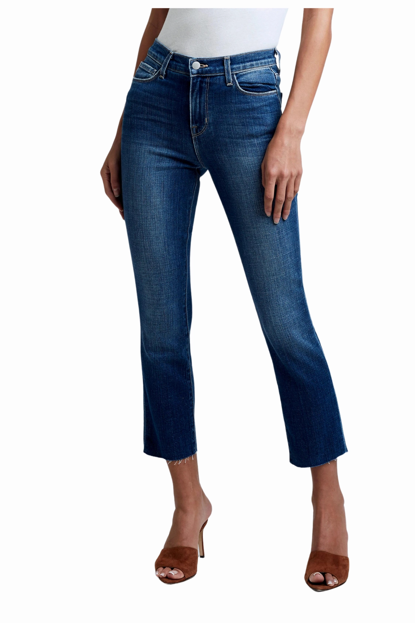 Sada HR Crop Slim in Sequoia Classic Fit Travel Essential
