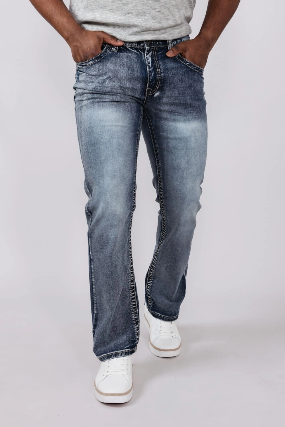 Daily Wear Summer Vibes Music Event True Luck Massimo Bootcut Jeans for Men | TL21092910