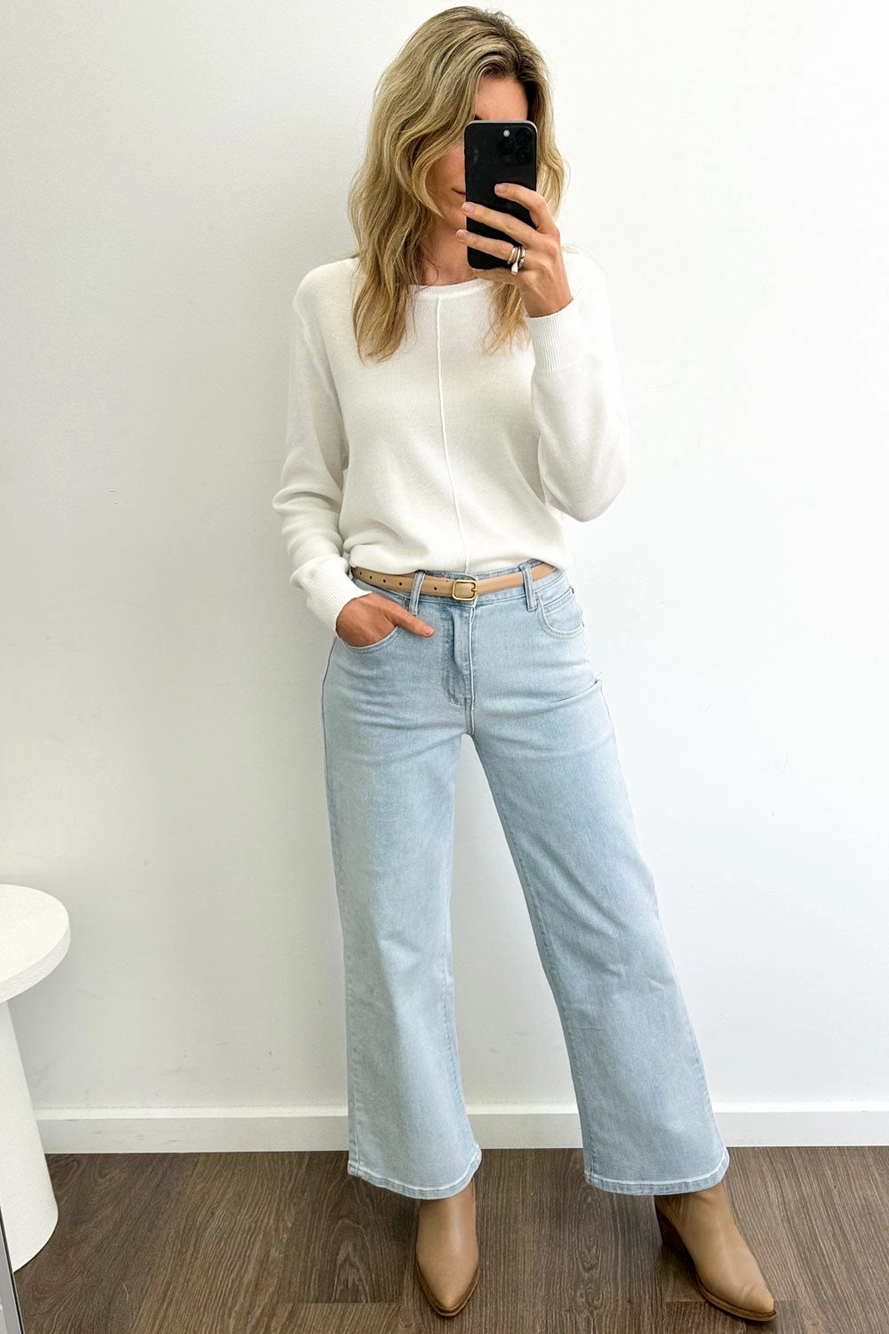 High-waisted fit Harley Jeans