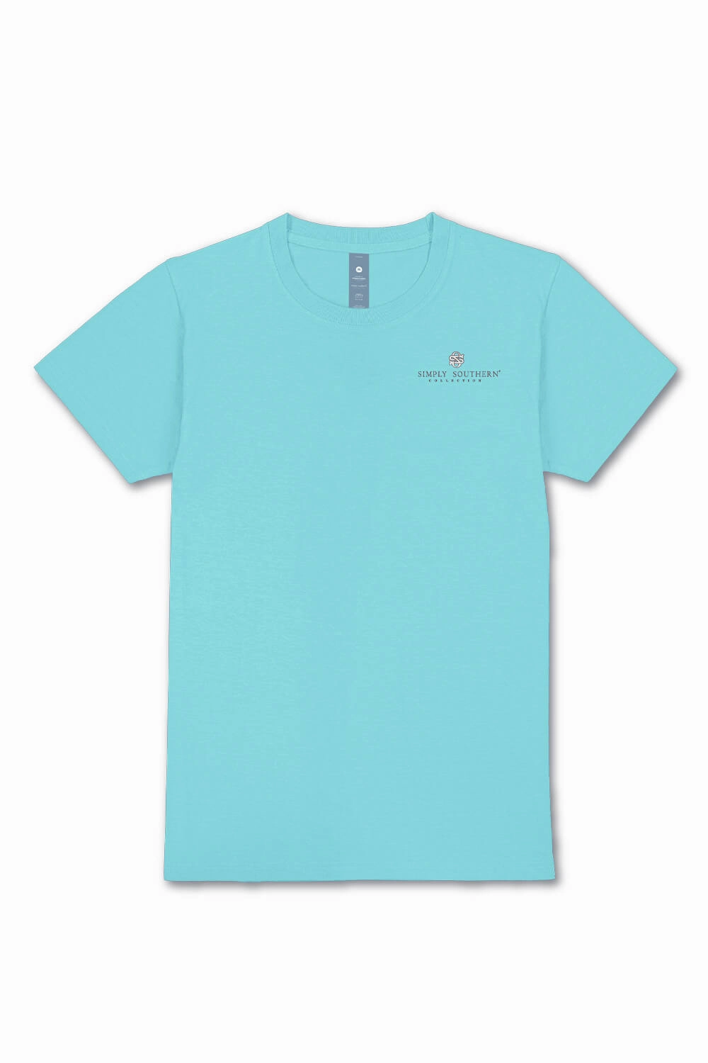 Simply Southern I Survived Storms T-Shirt for Women in Washed Blue | SS-STORM-WSHAQUA EasyCareFinish Machine washable