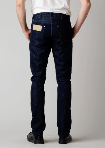First Standard Blue Bell Jeans - 13.5oz Raw Cone Denim Loose High Quality Morning Stroll Parent Style Trendy Breathable