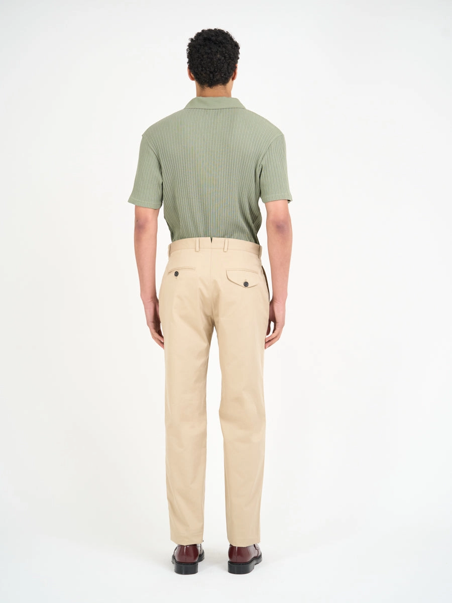 Sleek Appearance Fishtail Trousers Ashdown Beige