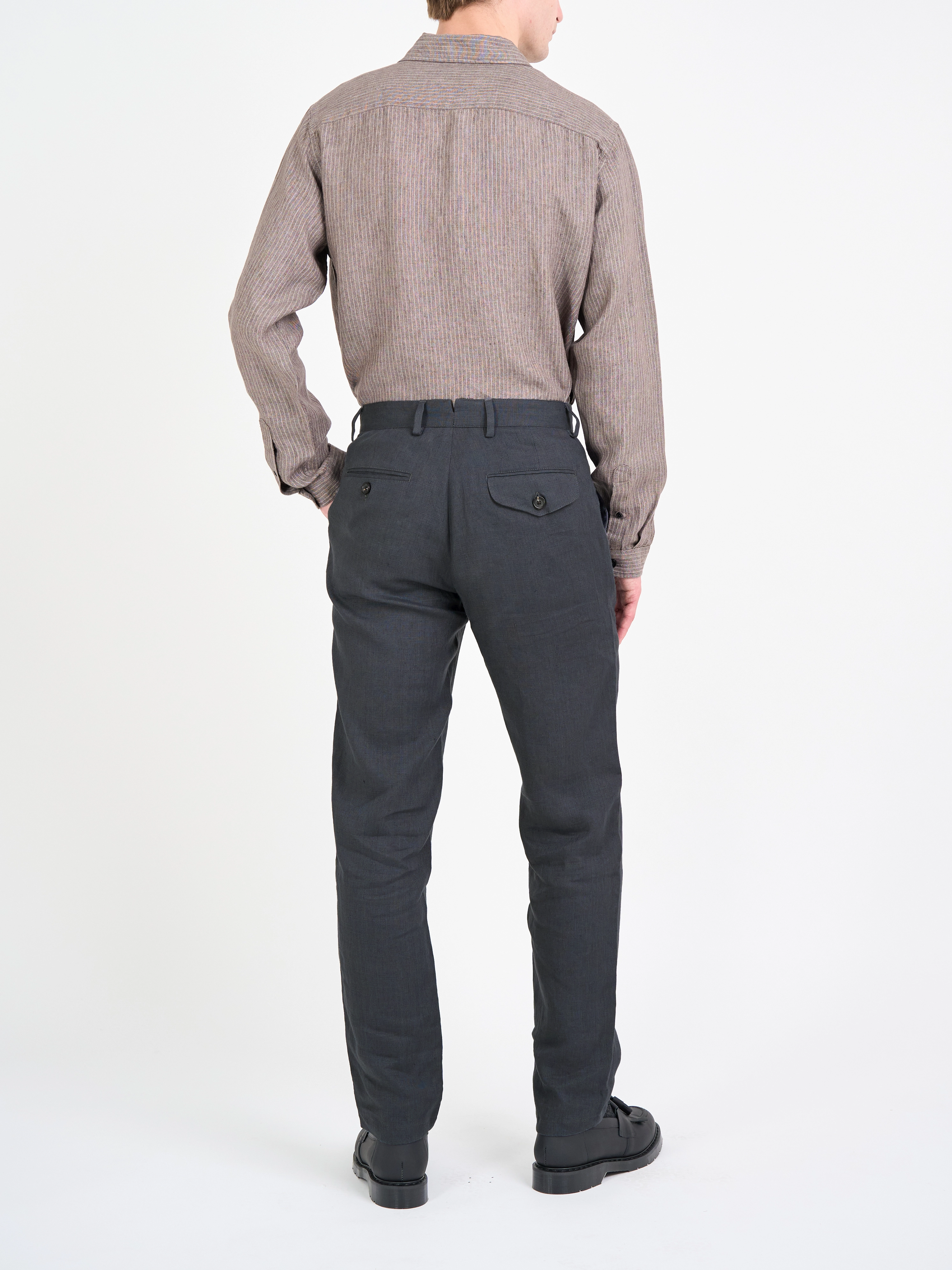Fishtail Trousers Bleeker Gunmetal Grey Quick Layer