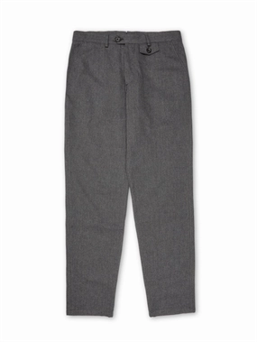 Fishtail Trousers Stockbridge Charcoal Quick Motion Versatile Wear