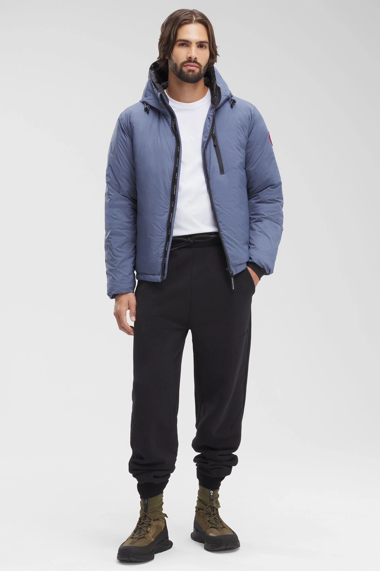 Lodge Hoody DoubleStitchSeams AdjustableCuffs