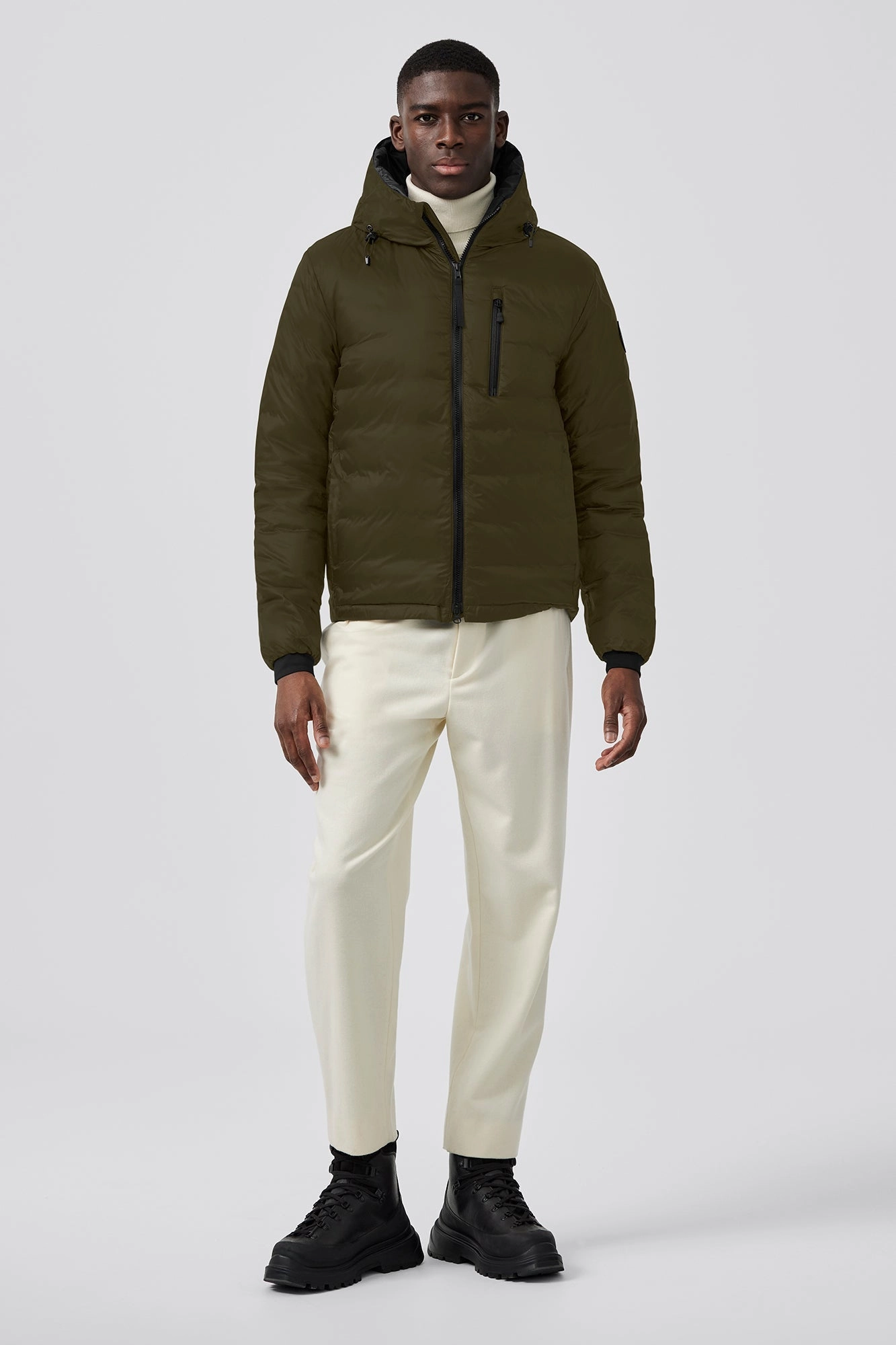 Lodge Hoody Black Label Weatherproof Zipper Tech