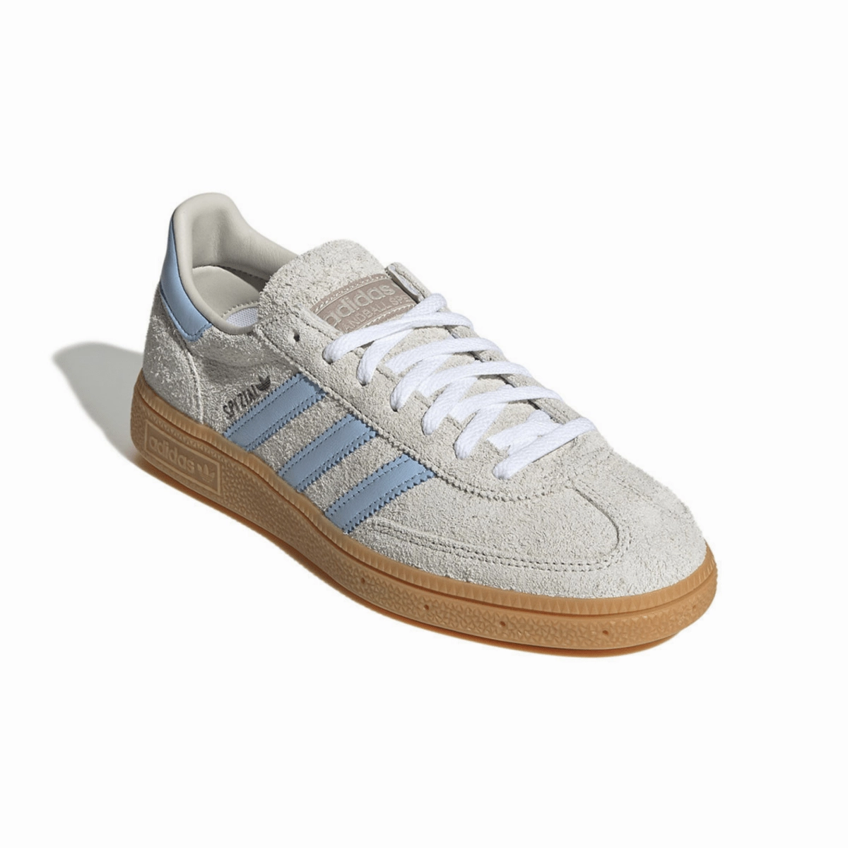 Adidas Women's Handball Spezial Alumina/Clear Sky/Gum Padded Support Comfortable Straps