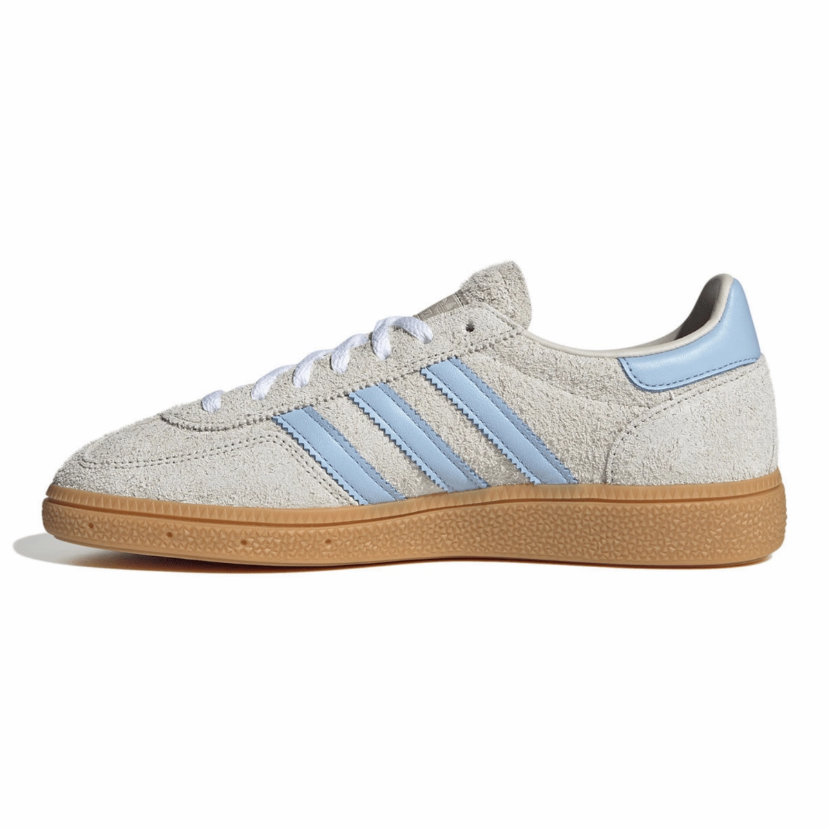 Adidas Women's Handball Spezial Alumina/Clear Sky/Gum All Terrain Shoes Torsional Stability Plate