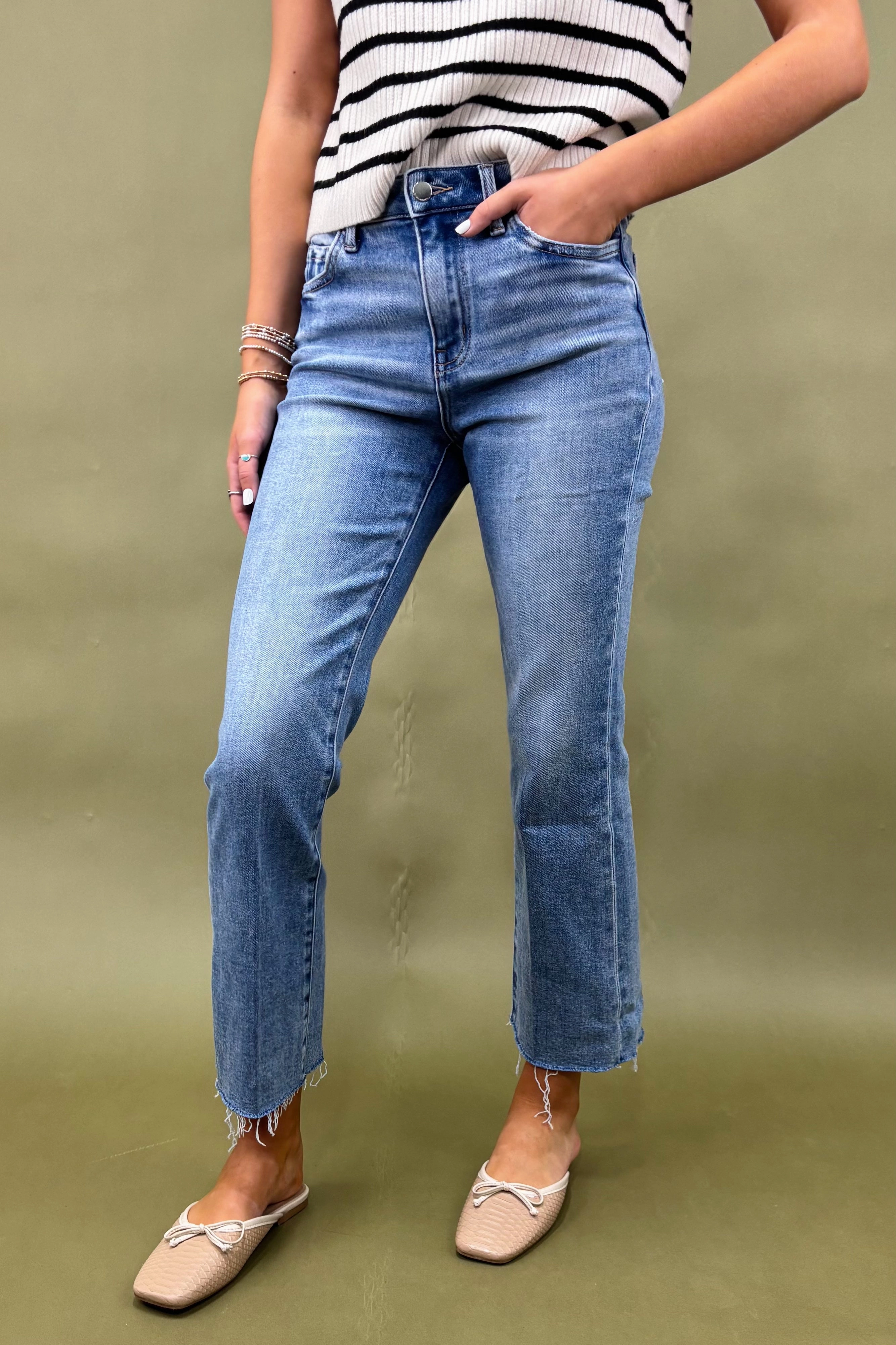 Urban Fit Chill Comfort Wear The Lucille Kick Flare Jean