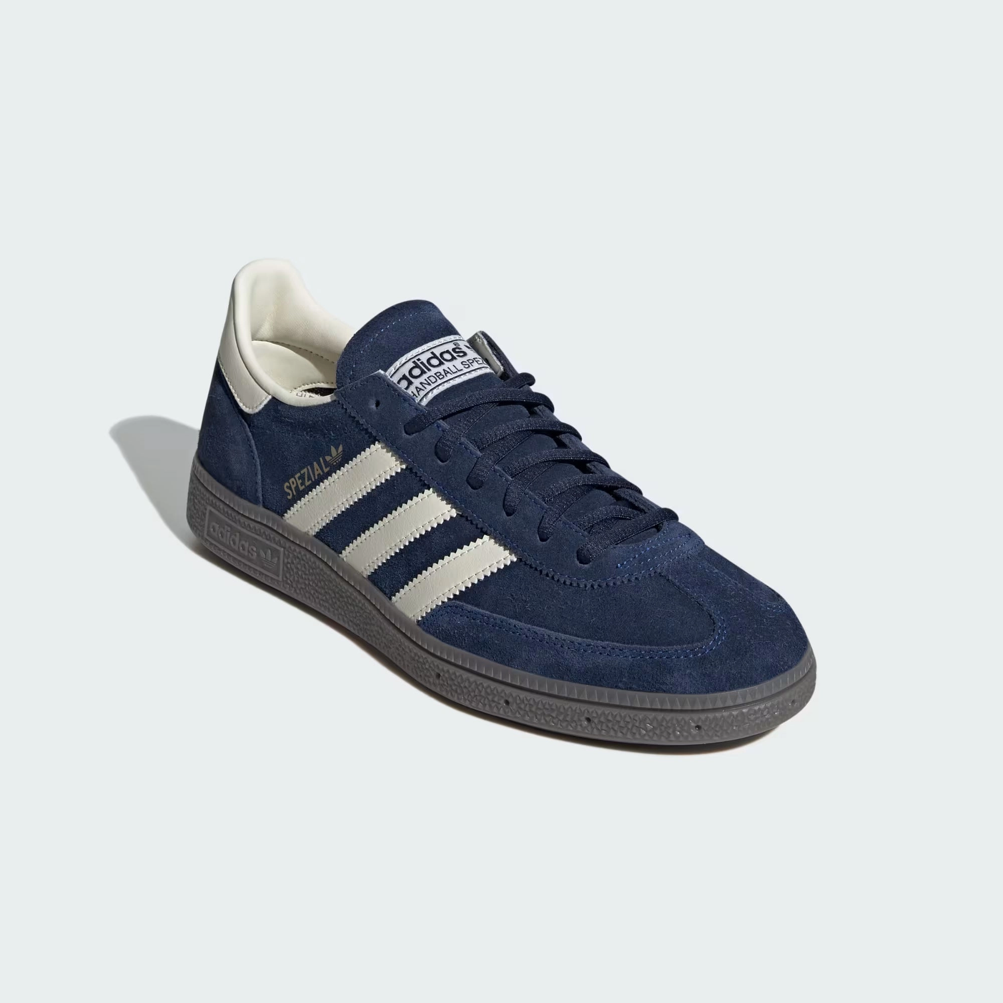 Handball Spezial Shoes (Night Indigo   Cream White   Cloud White) Outdoor Performance Textured Outsole