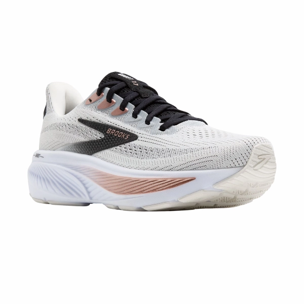 running for a way to stay true to oneself Adaptive Harness Brooks Women's Ghost 17 Wide White/Black